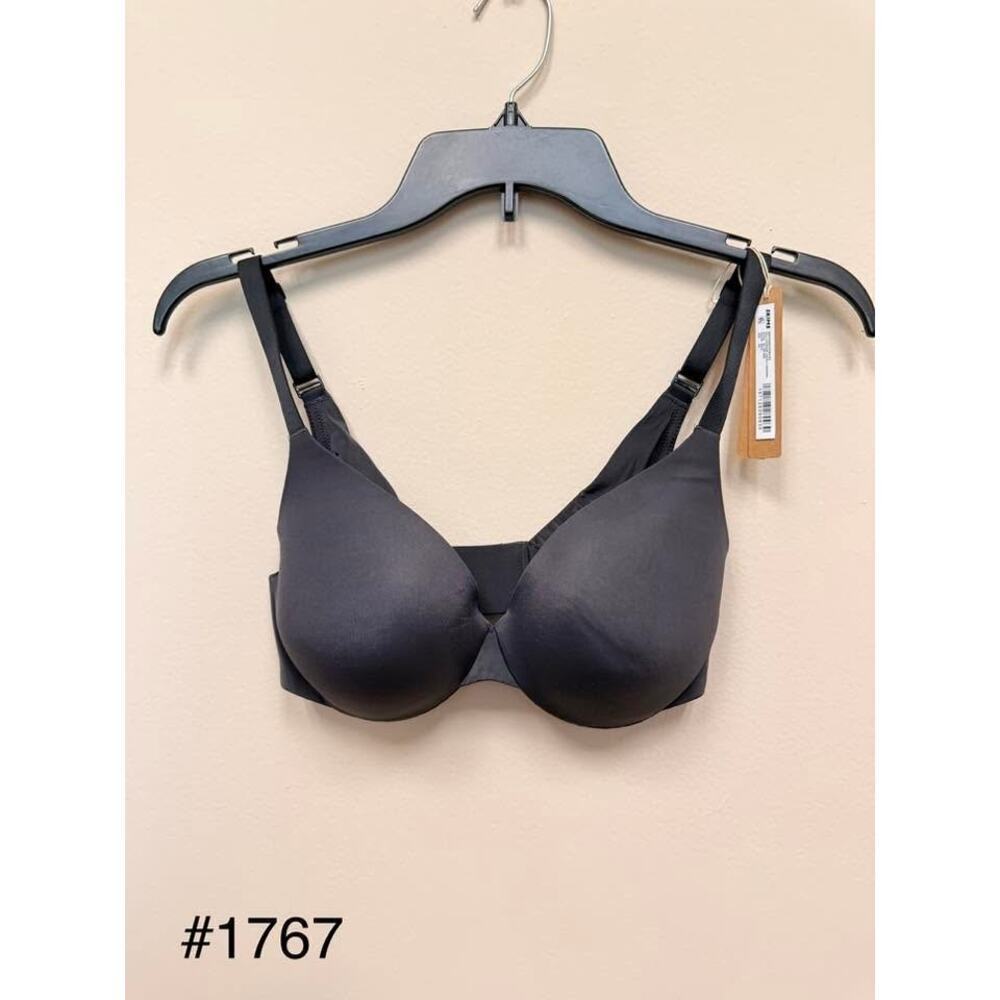 SKIMS SMOOTHING INTIMATES Full Coverage Bra - Onyx Size 32C NWT #1767